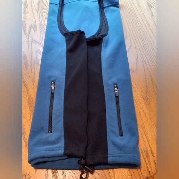 LL Bean Men's Fleese Blue Vest Jacket Windbloc Act Polortec USA Size XLT - Picture 12 of 16